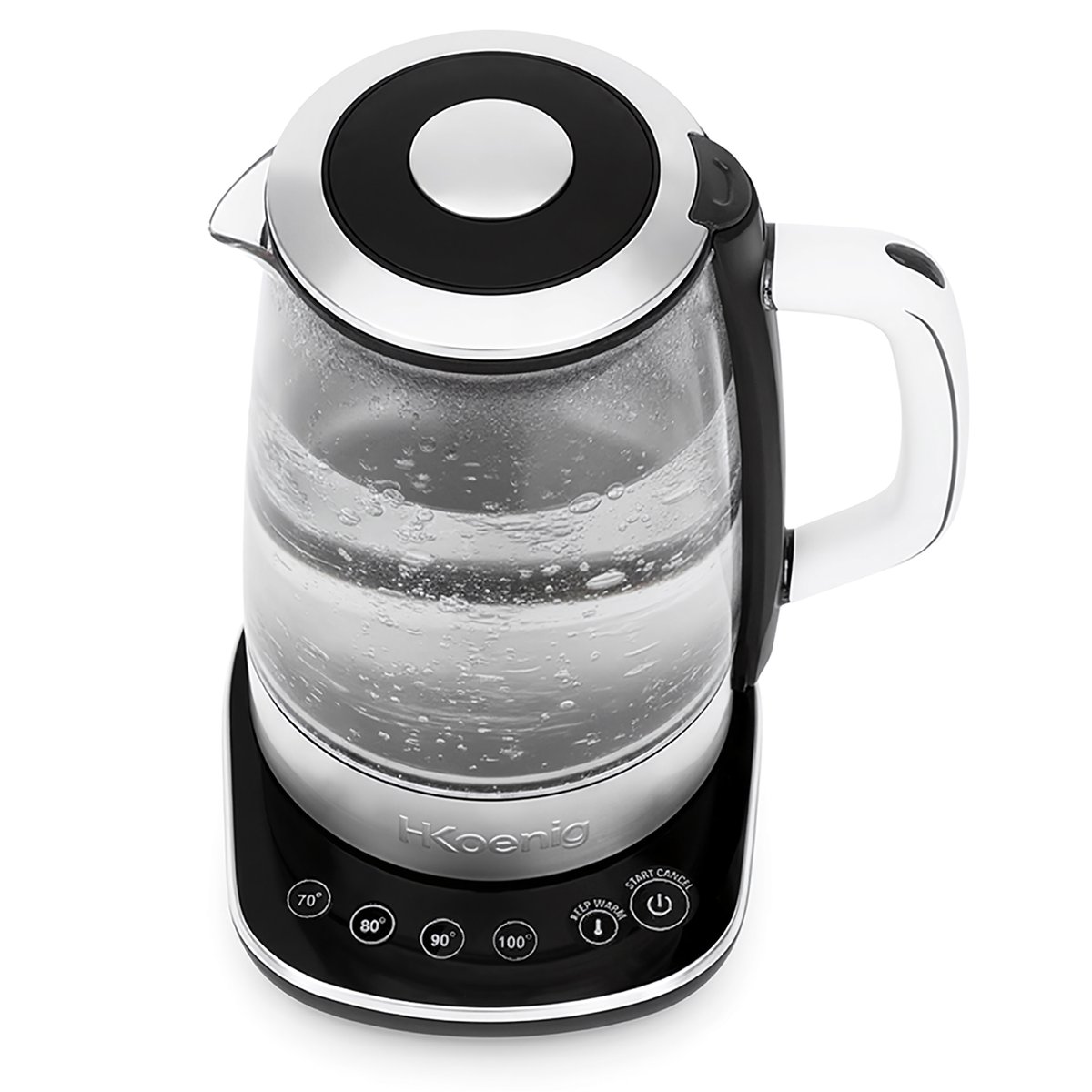 Bouilloire électrique 1,5L - BO600 couleur unique, H.KOENIG