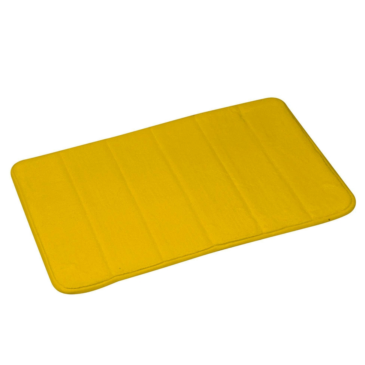 Tapis de bain memoire de forme miel 40 x 60 cm miel, EDEN