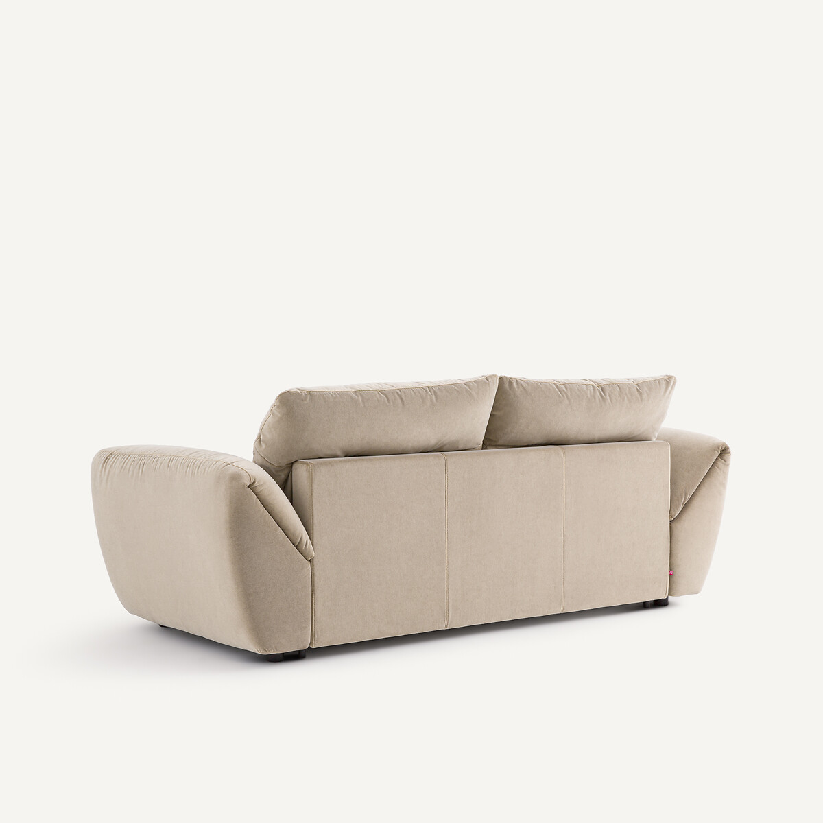 3-Sitzer-Sofa, umwandelbar, Stonewashed-Velours, EDGAR shiitakegrau, AM.PM