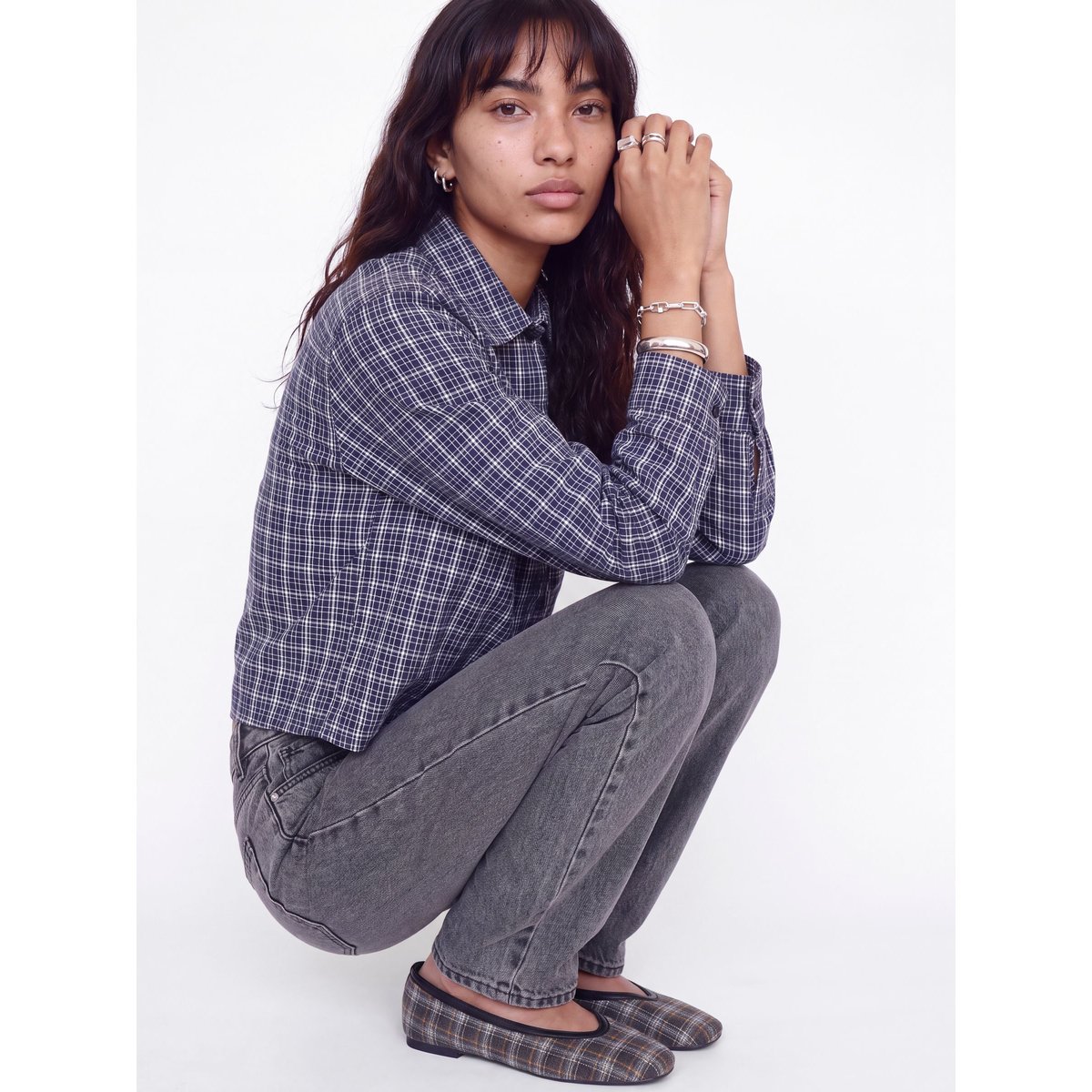Jean Mom grey denim 1, JJXX
