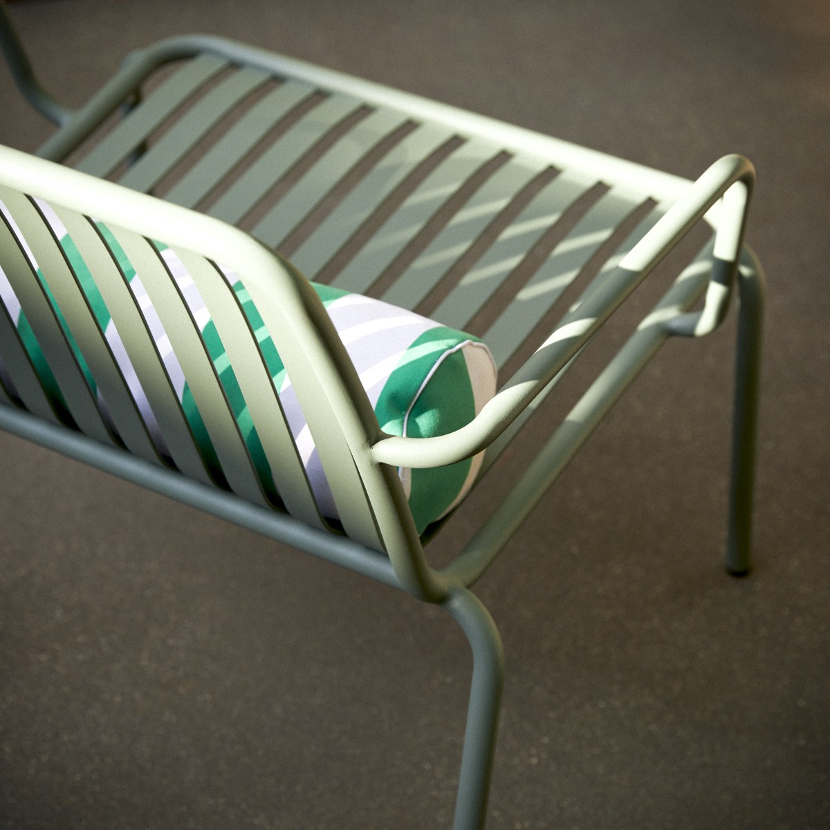 Fauteuil de jardin en Métal, GABY vert, TIKAMOON