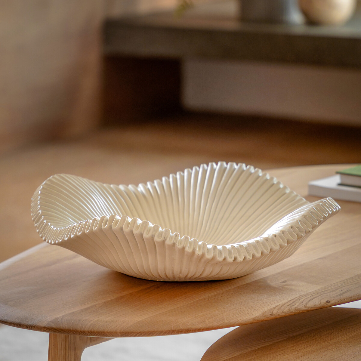 Murwara Oak Organic Shape Coffee Table Nest oak, ÉDITÉ