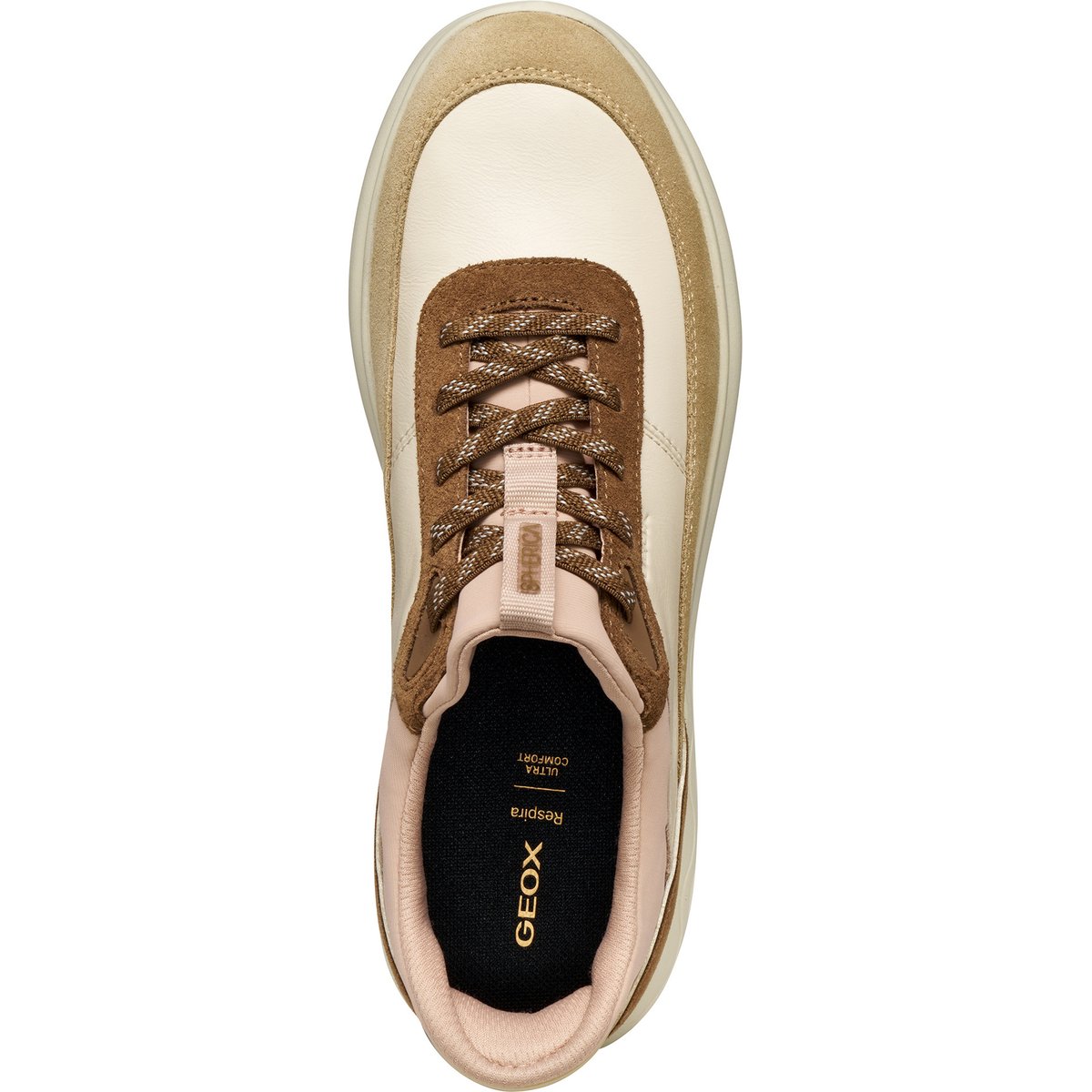 Baskets D SPHERICA PLUS beige/marron, GEOX