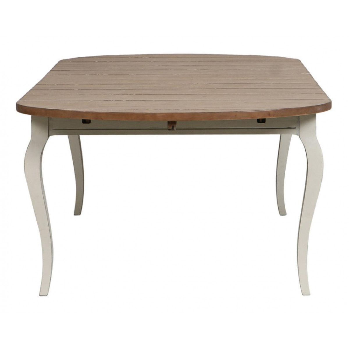 Table ovale extensible - PROVENCE blanc, INTERIOR'S