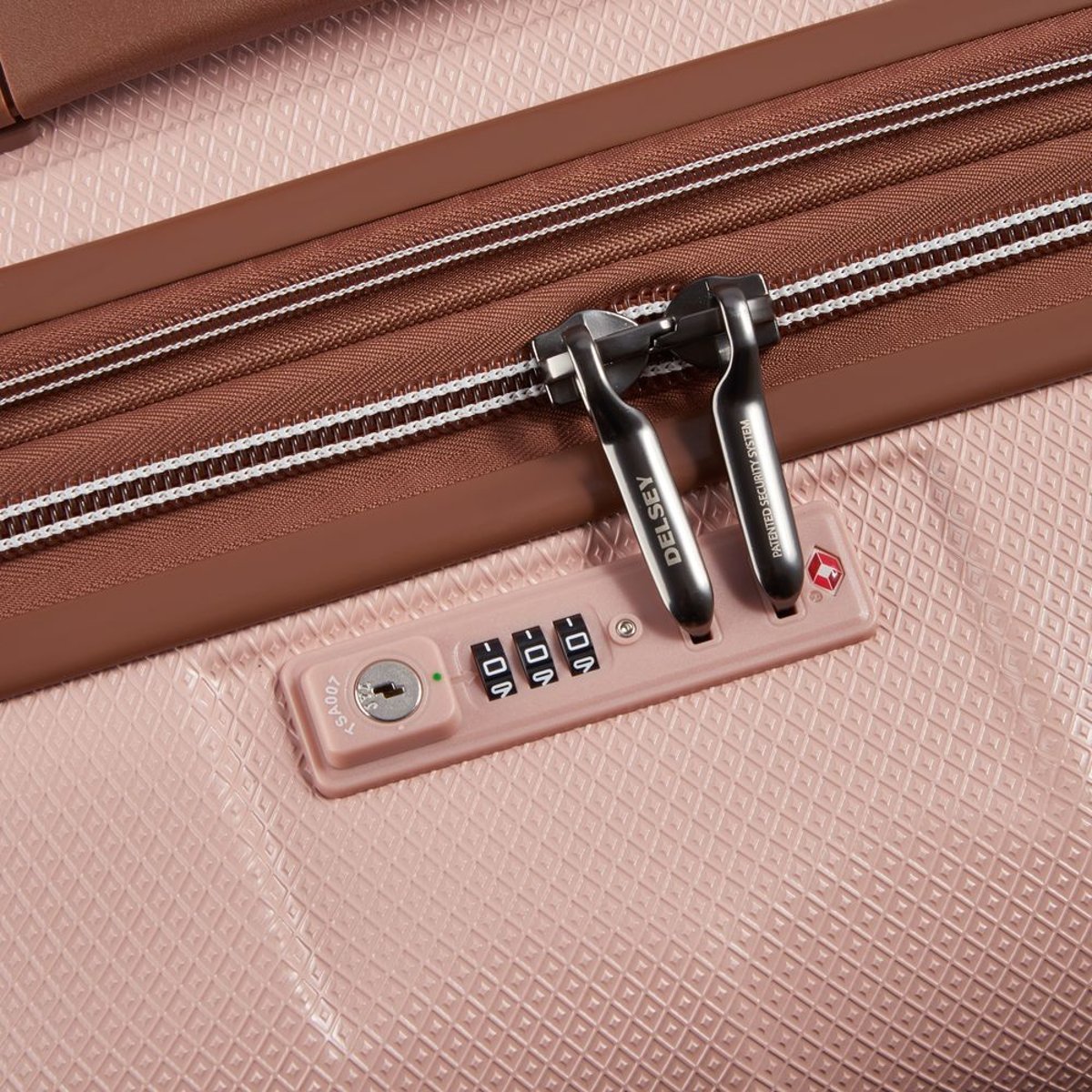 Valise XL CARROUSEL rose, DELSEY PARIS
