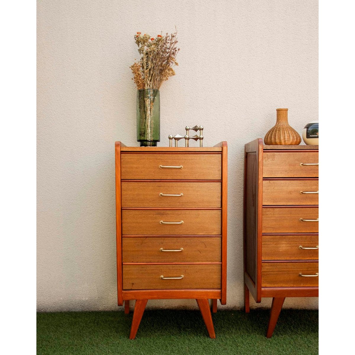 Semainier au design scandinave authentique Valery N°102 - Bon état bois clair, DEBONGOUT