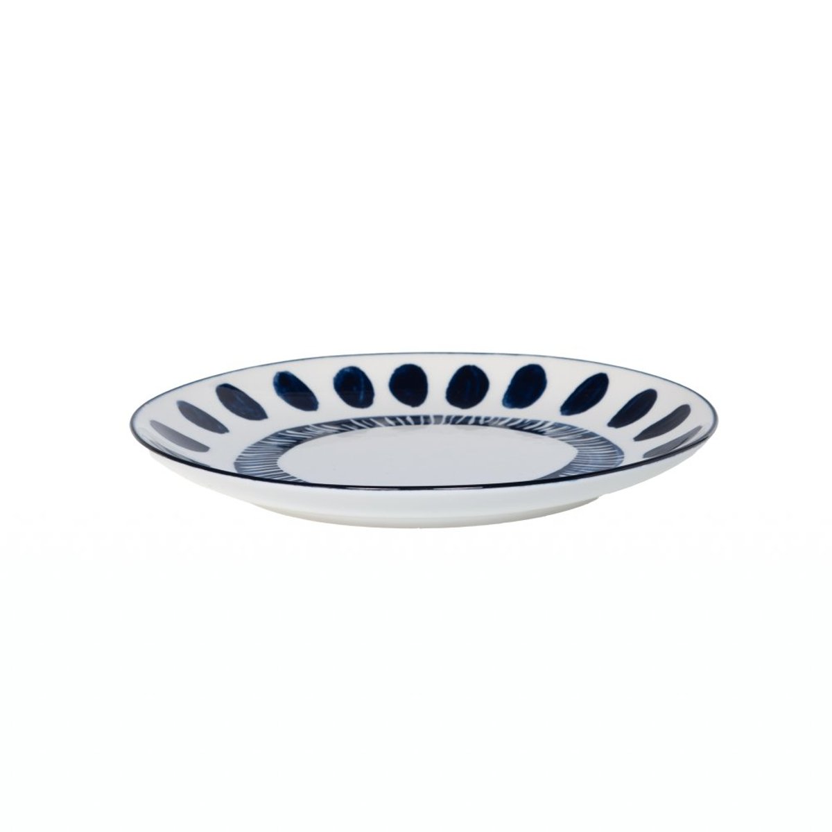Assiette à dessert Milos 20,5 cm (lot de 6) - MILOS bleu, TABLE PASSION