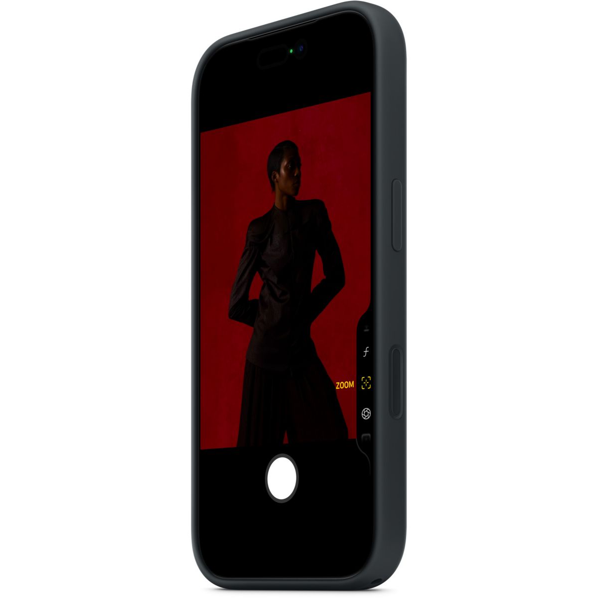 Coque iPhone 17 Pro MagSafe silicone Noir couleur unique, APPLE