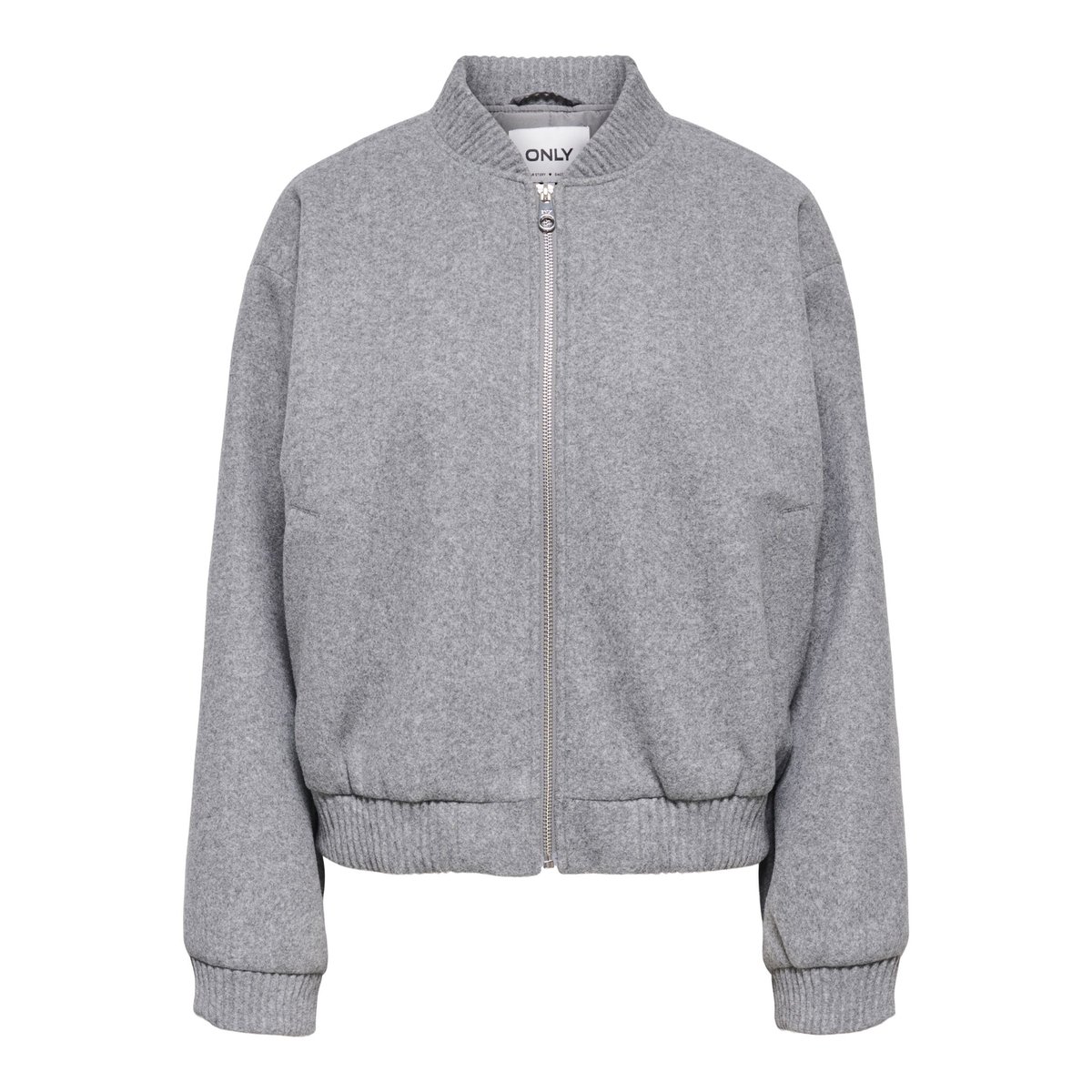 Veste Bomber medium grey melange, ONLY