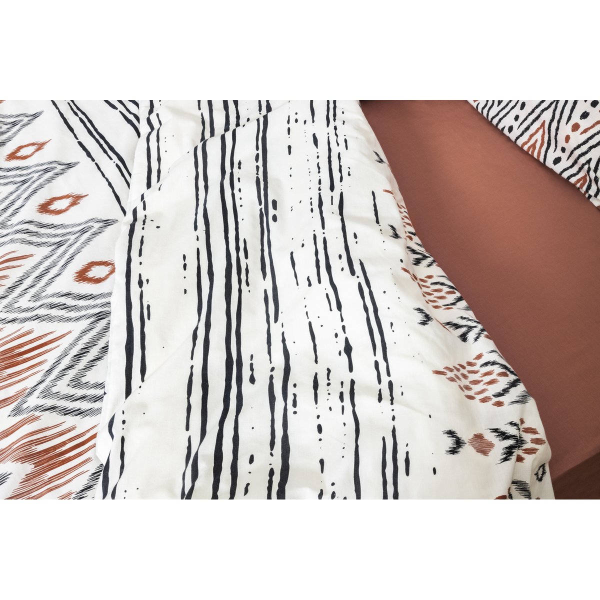 Parure Housse de couette Ethnic beige, EDEN