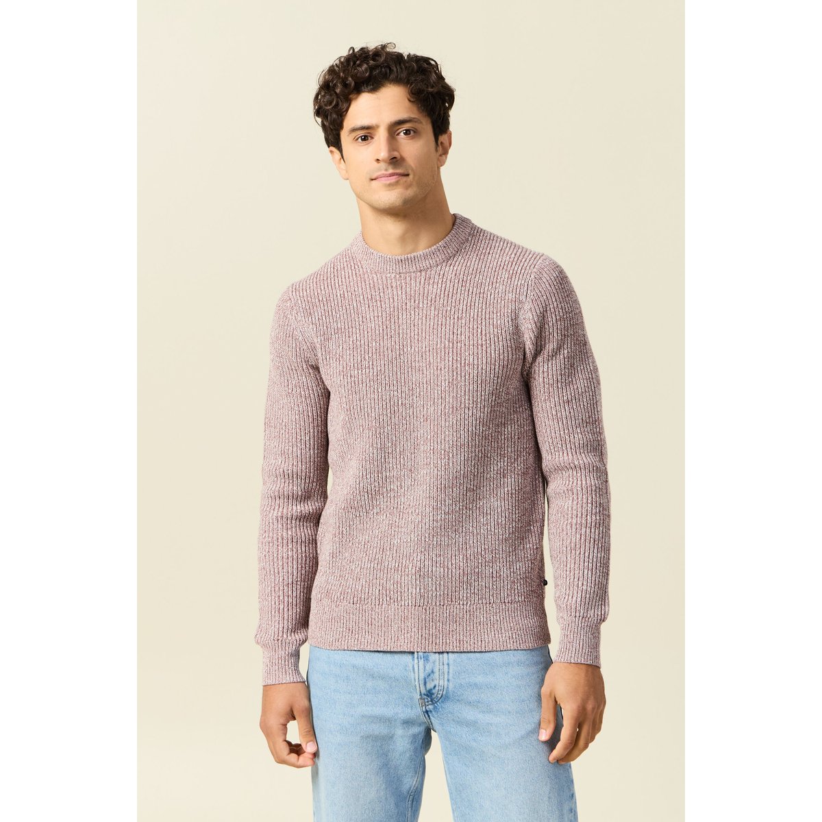 Pull manches longues vieux rose, BONOBO