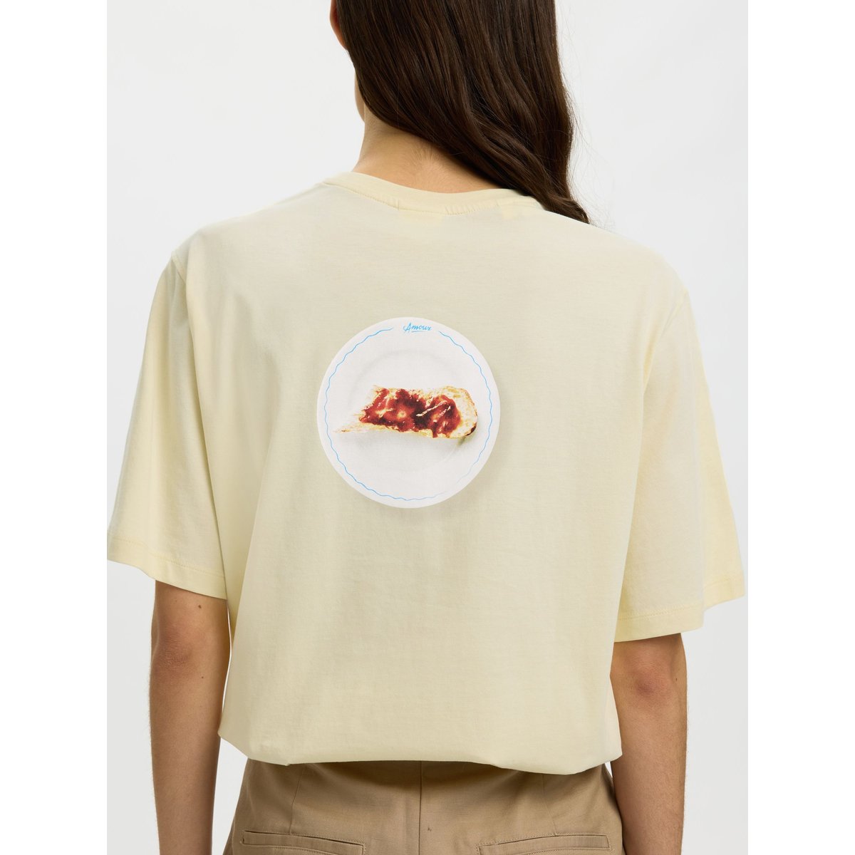 T-Shirt afterglow, SELECTED