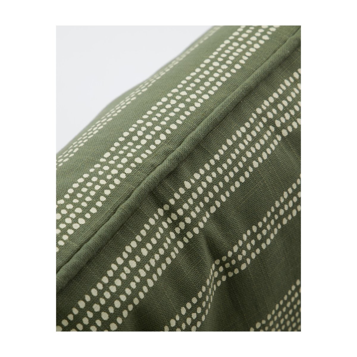 Housse de coussin Dotti vert, HOUSE DOCTOR