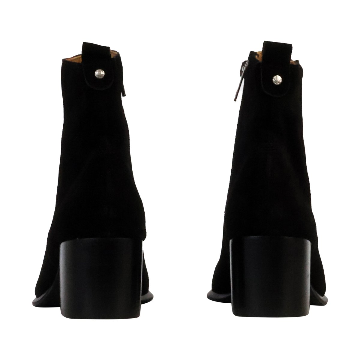 Bottines à Talon Cuir Aurelie noir, EMILIE KARSTON
