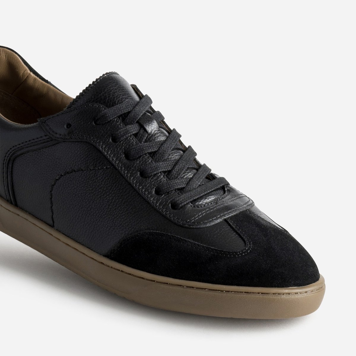 Basket en cuir PATRICIO noir, ERAM
