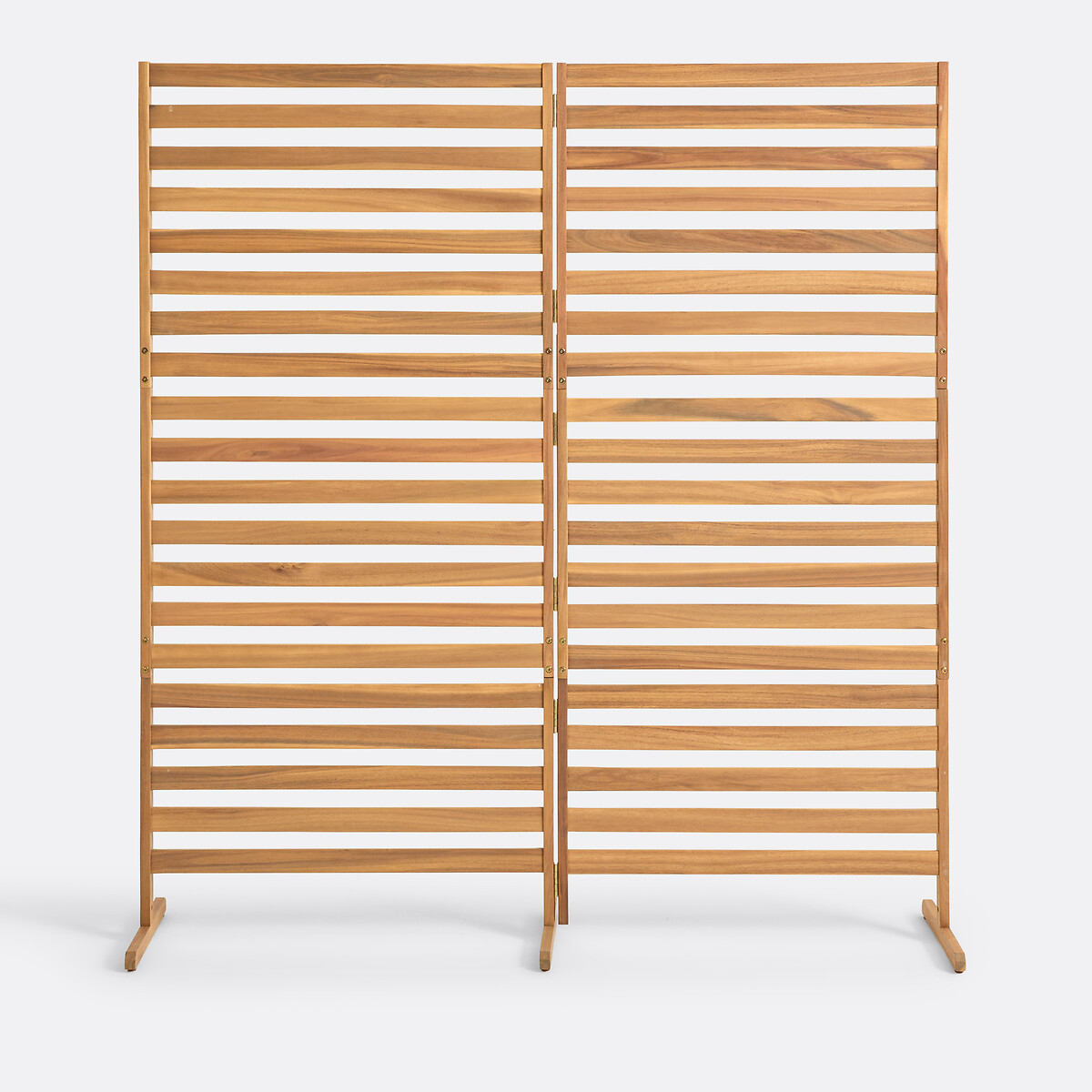 Claustra de jardin en acacia, double panneau, WASSIF acacia, LA REDOUTE INTERIEURS