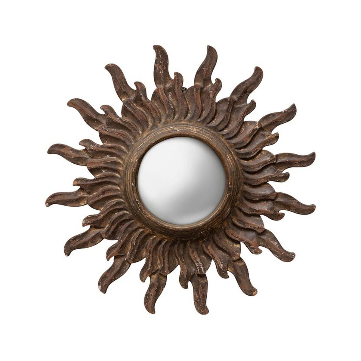 Miroir en bois BRUNE bois fonce, CHEHOMA