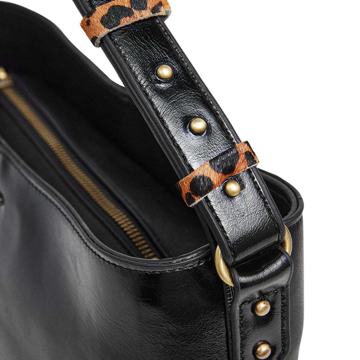Sac Shopper Effet Cuir noir, PEPE JEANS