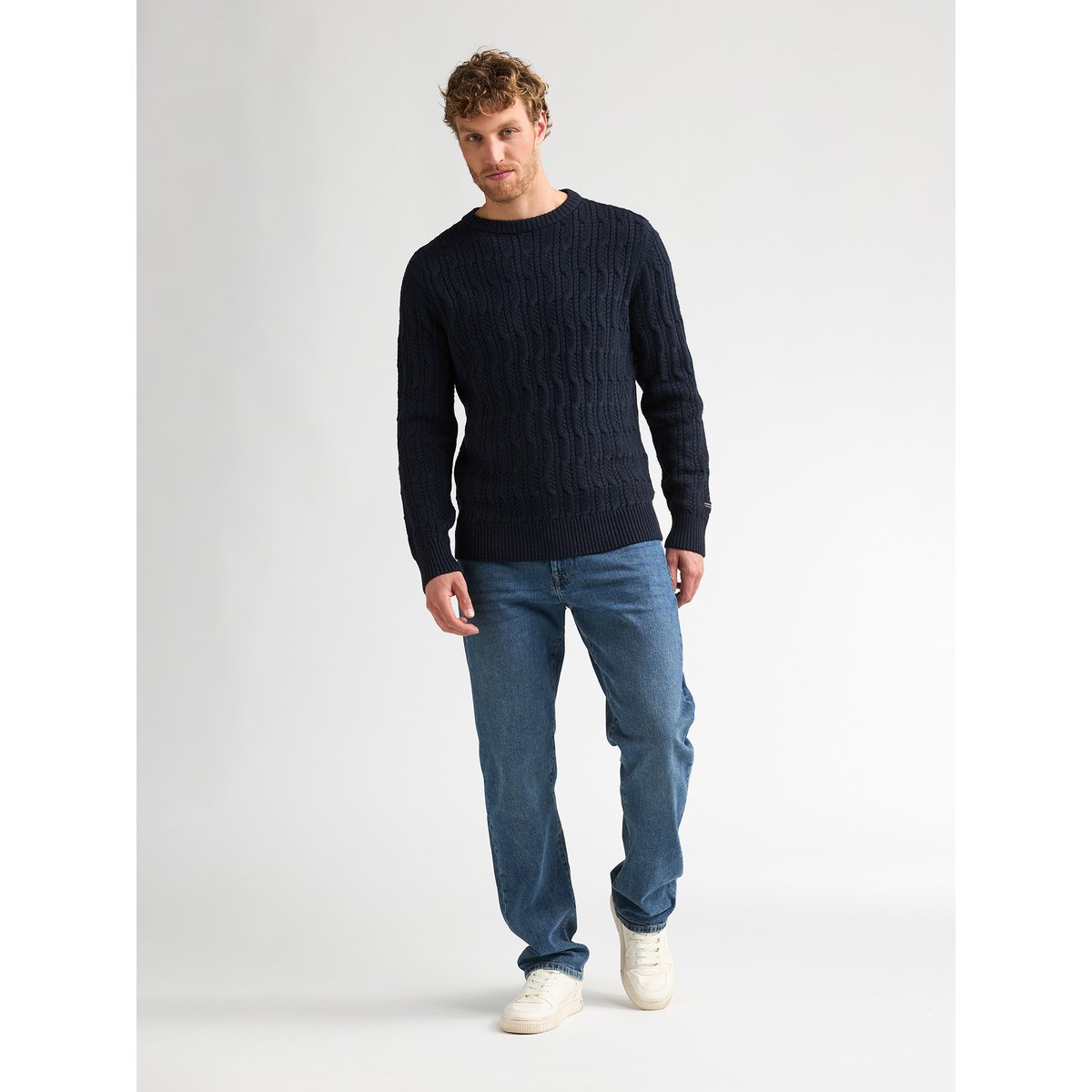 Pull torsadé steelgate bleu royal navy, PETROL INDUSTRIES