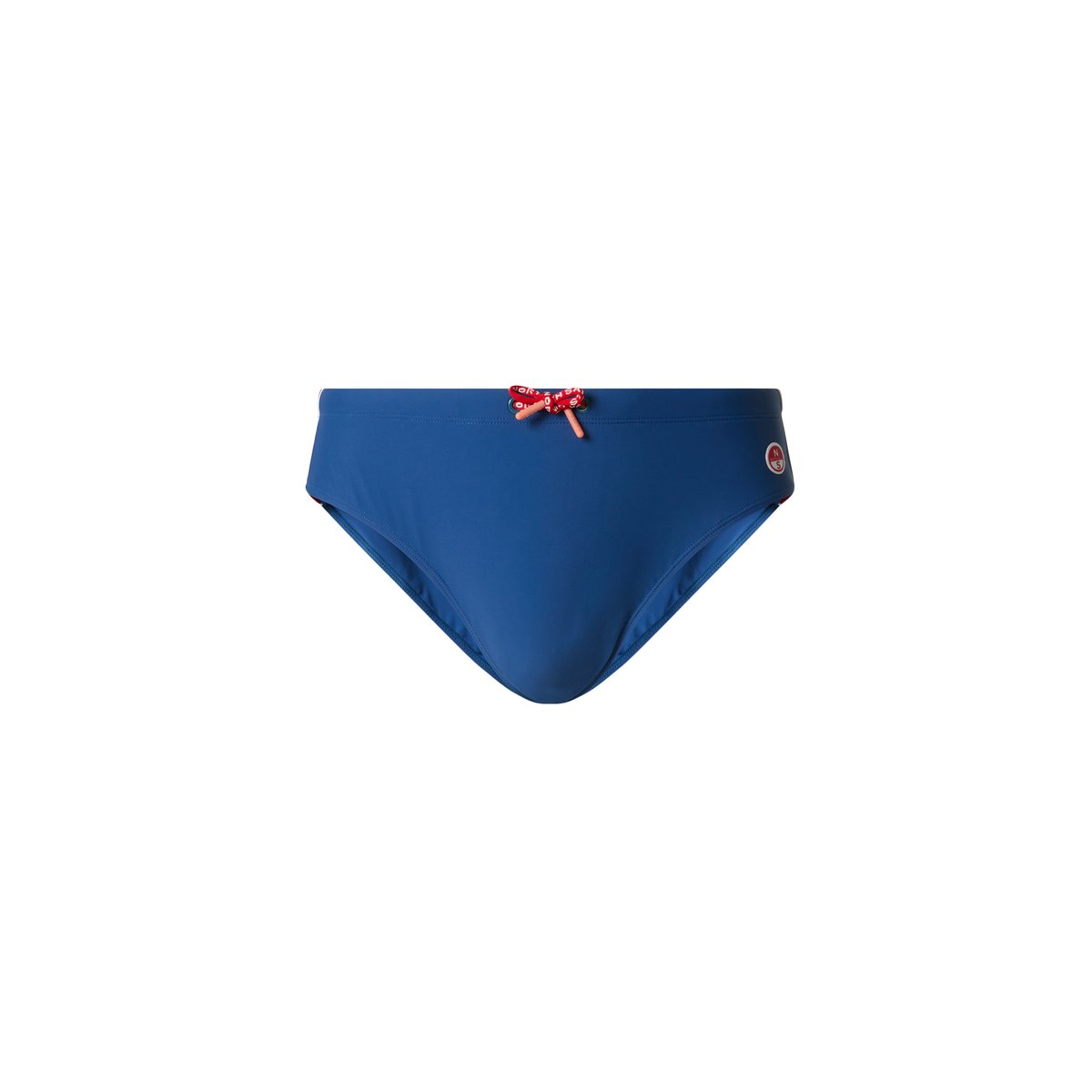 Slips de bain avec bandes latérales bleu électrique, NORTH SAILS