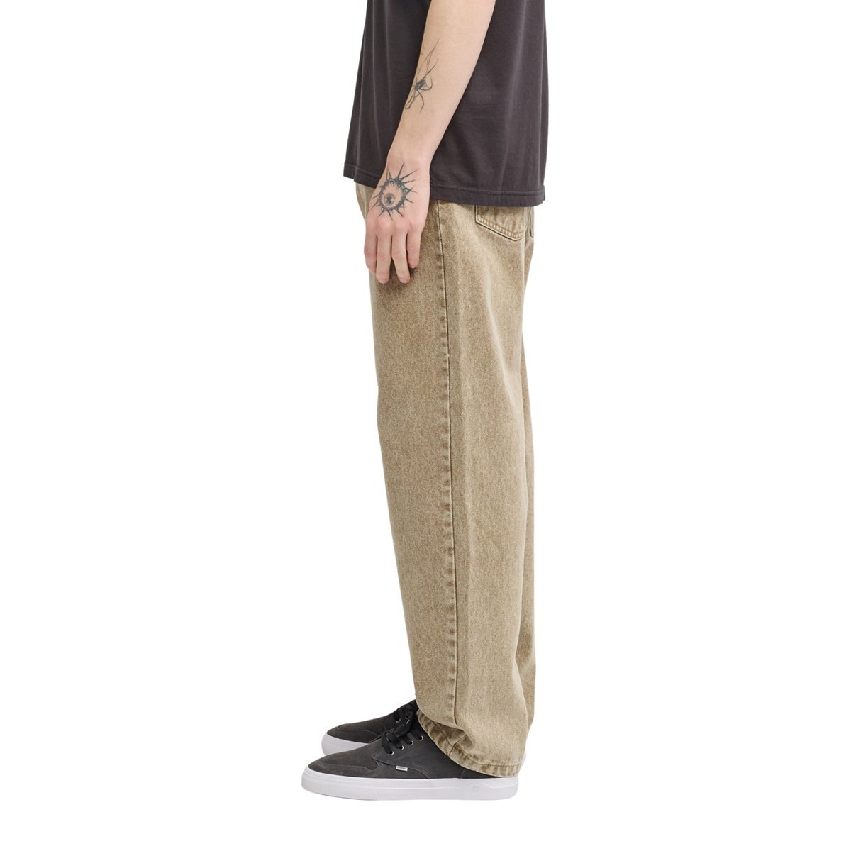 Jeans coupe décontractée RELAX 5 marron sepia, ELEMENT