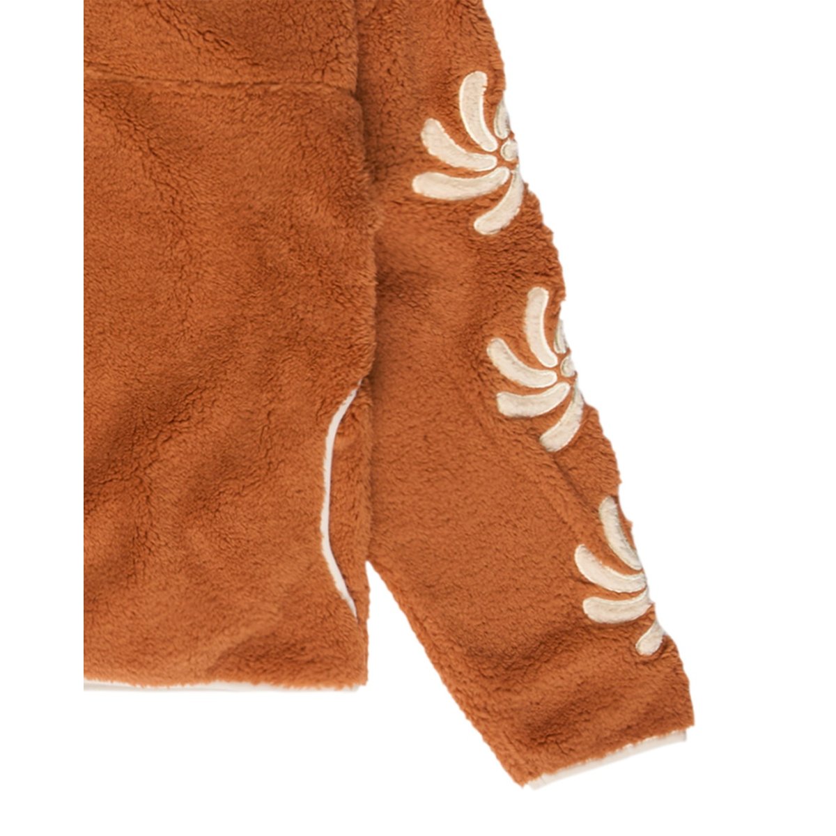 Polaire à demi-zip SUN FUN marron sunburnt, BILLABONG