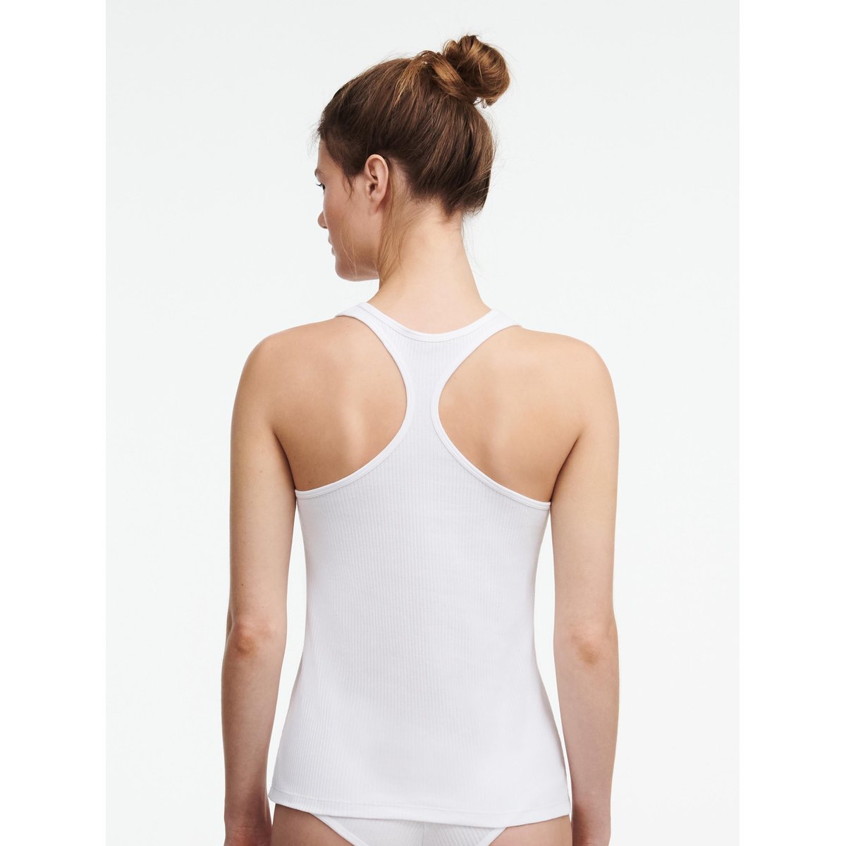 Débardeur COTTON COMFORT blanc, CHANTELLE