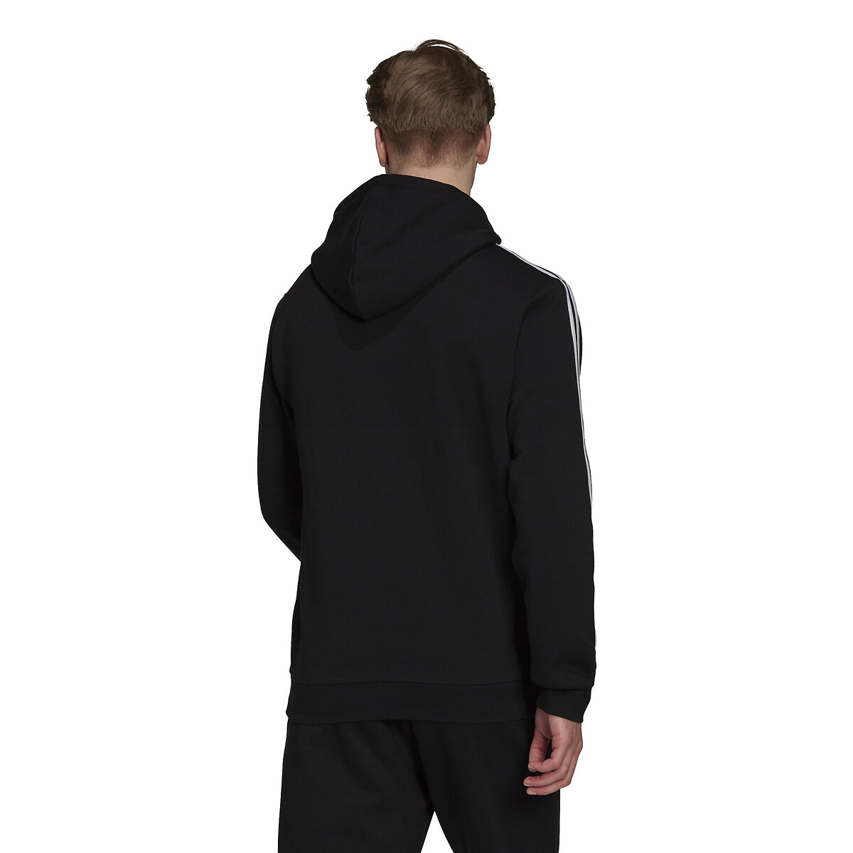 Sweat à capuche gros logo noir, ADIDAS SPORTSWEAR