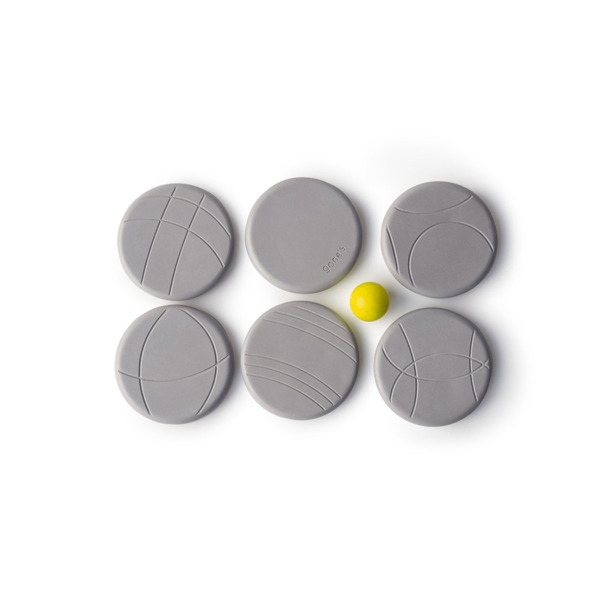 Dessous de verre béton - PETANQUE gris, GONE'S