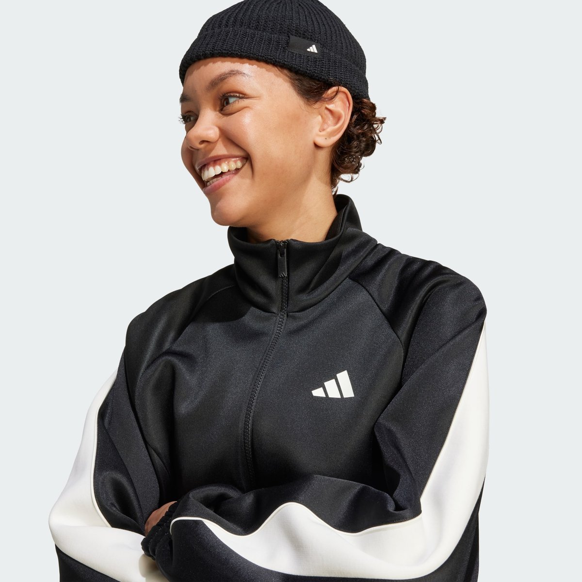 Veste zippée STADIUM noir, ADIDAS SPORTSWEAR
