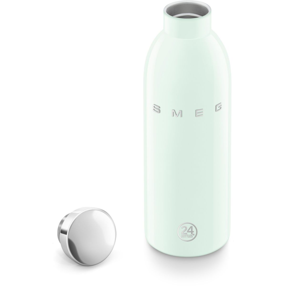 Bouteille isotherme 50 cl WBF01 vert d'eau brillant, SMEG