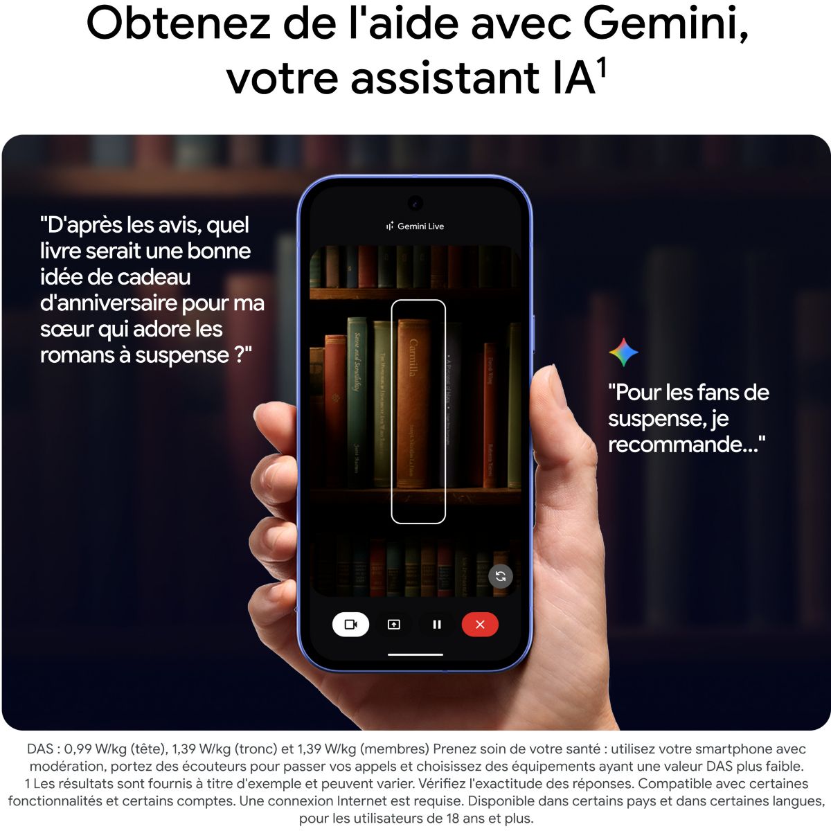 Smartphone Pixel 10A 5G 128Go Noir Volcanique couleur unique, GOOGLE