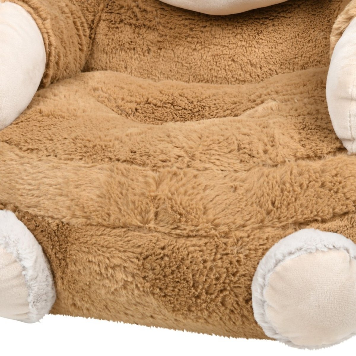Pouf pour enfant caramel beige, DECORATIE