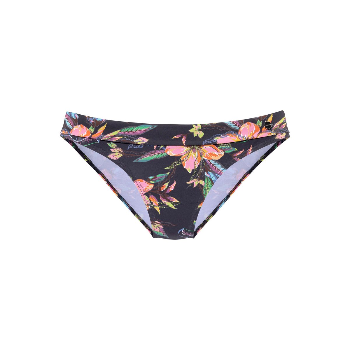 Bas maillot slip de bain ceinturé Malia imprimé, LASCANA