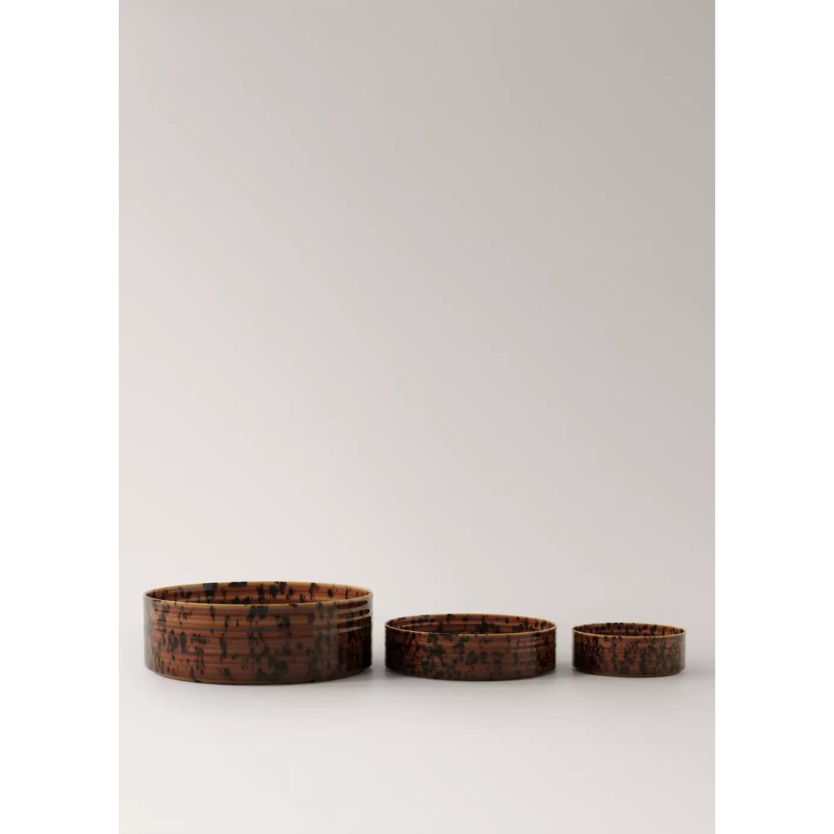 Bol en grès réactif moyen marron, MANGO HOME