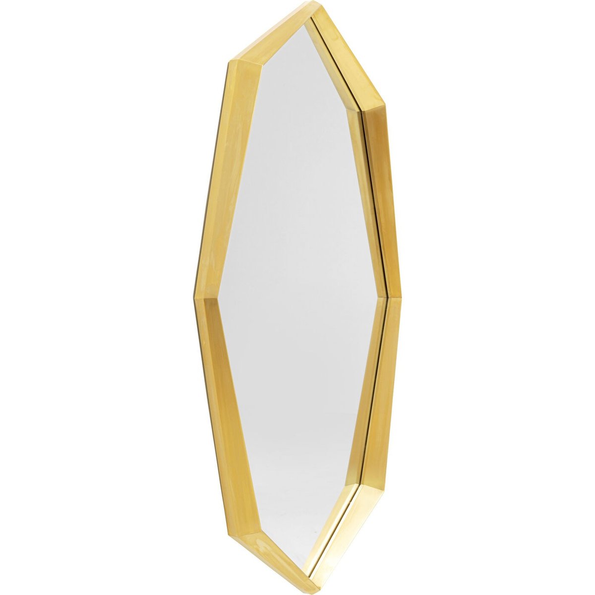 Miroir octogonal en acier, OCTAGON or, KARE DESIGN
