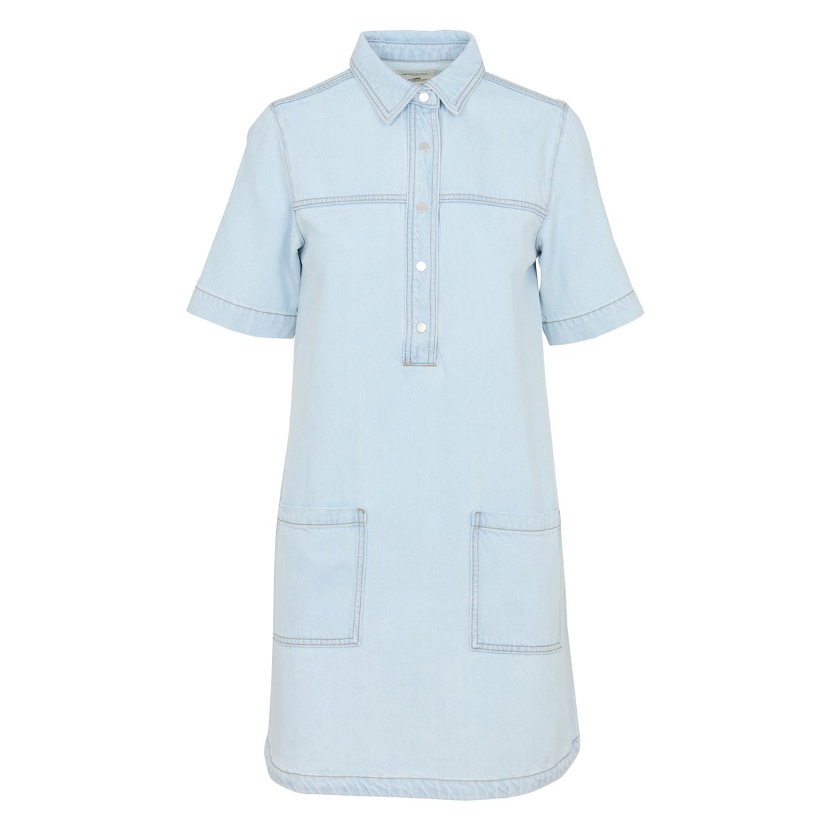 Robe courte et droite RITA pure bleached, Maison 123