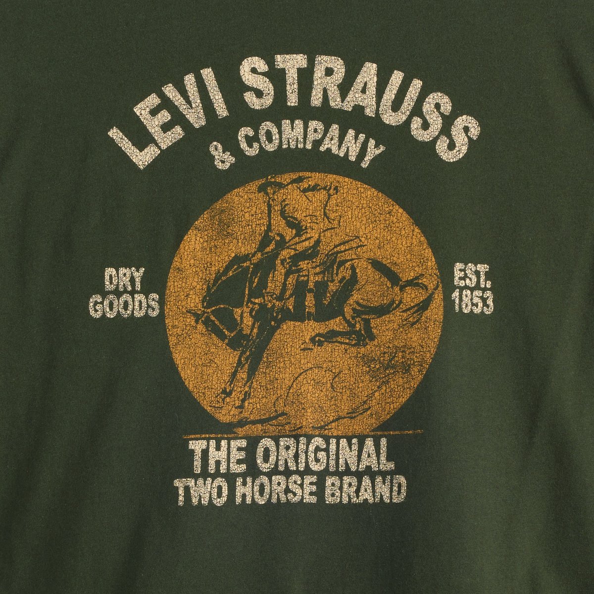 T-shirt graphique Classic vert - ls dry goods 1.1 rosin, LEVI'S