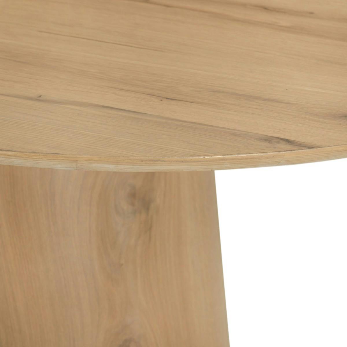 Table repas ovale 10 places en chêne LOREN bois clair, PIER IMPORT