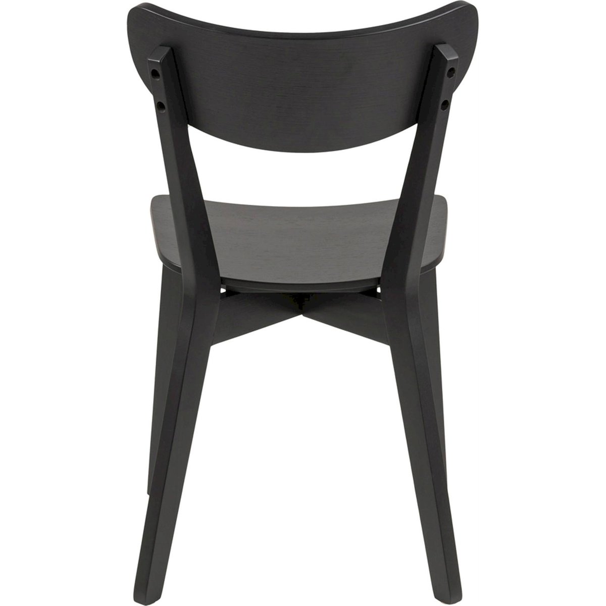 Chaise de salle à manger en bois GEMIRRO noir, RECOLLECTION