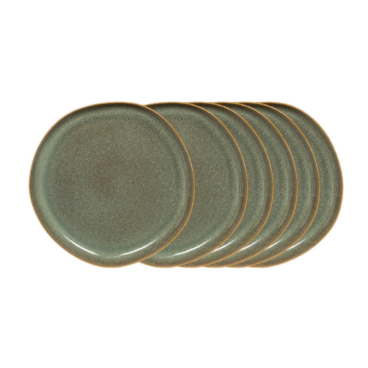 Assiette plate Silva 26 cm (lot de 6) - SILVA vert, TABLE PASSION