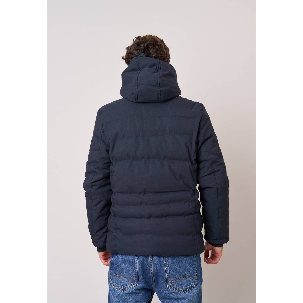 Doudoune chaude homme CHIRO navy, DEELUXE