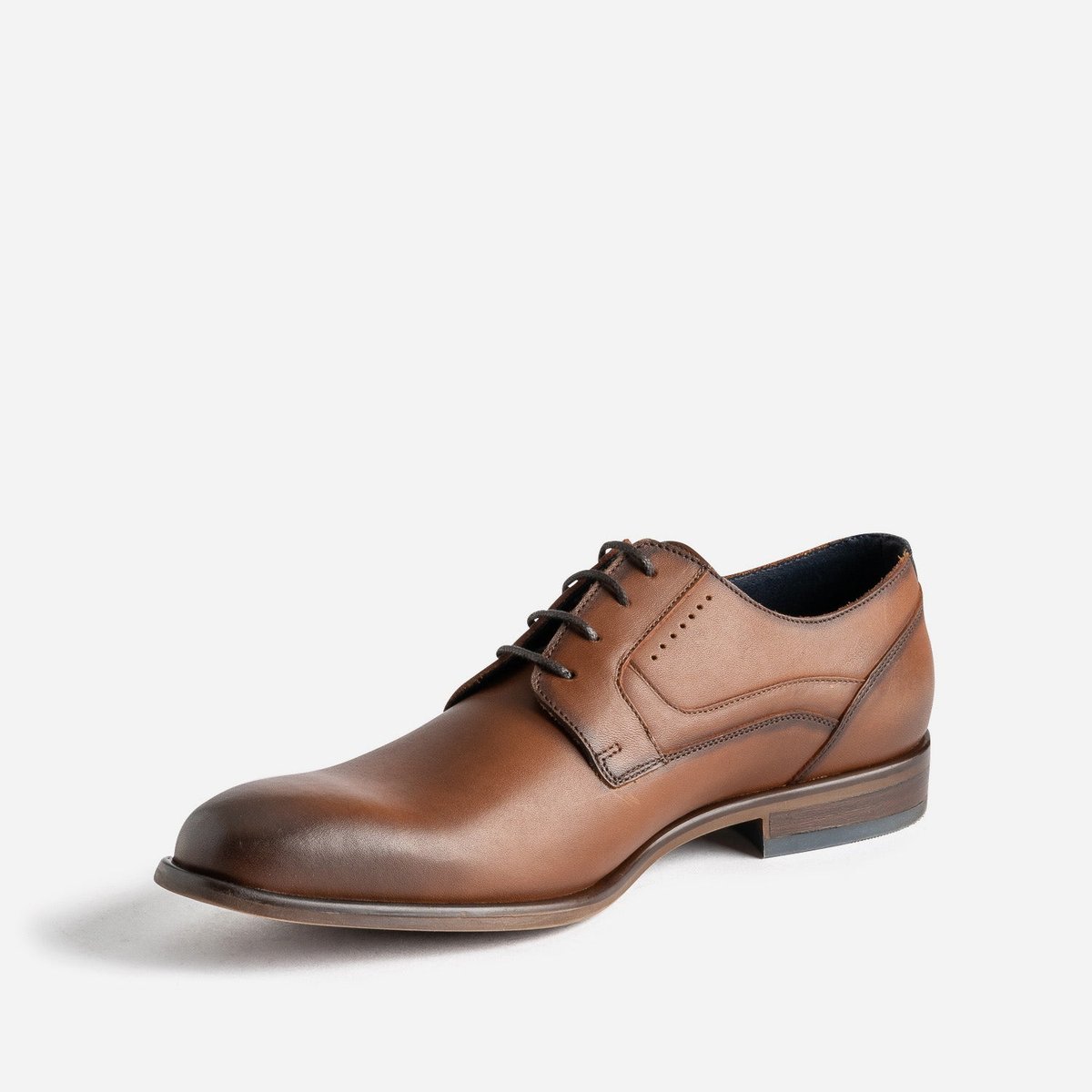 Derby en cuir FAUST cognac, ERAM
