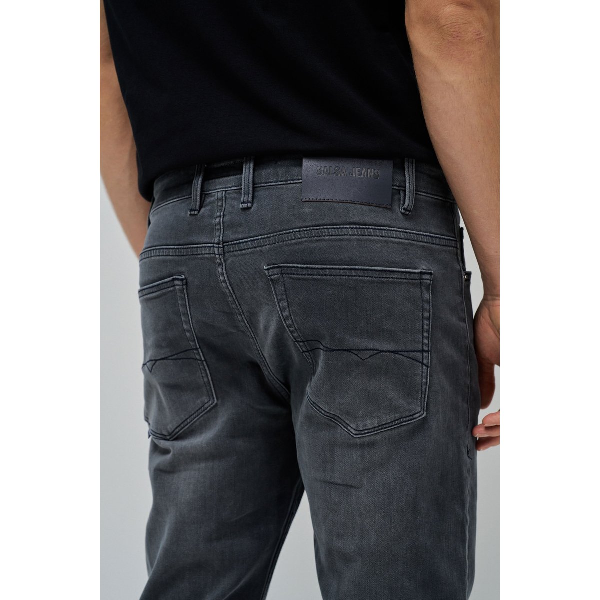 JEAN SLIM FIT S-ACTIV gris, SALSA JEANS