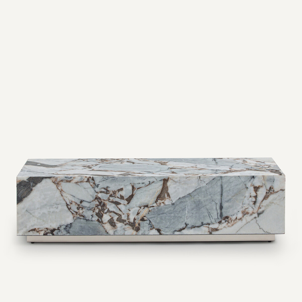 Table basse cube en marbre, Alcana marbre, AM.PM