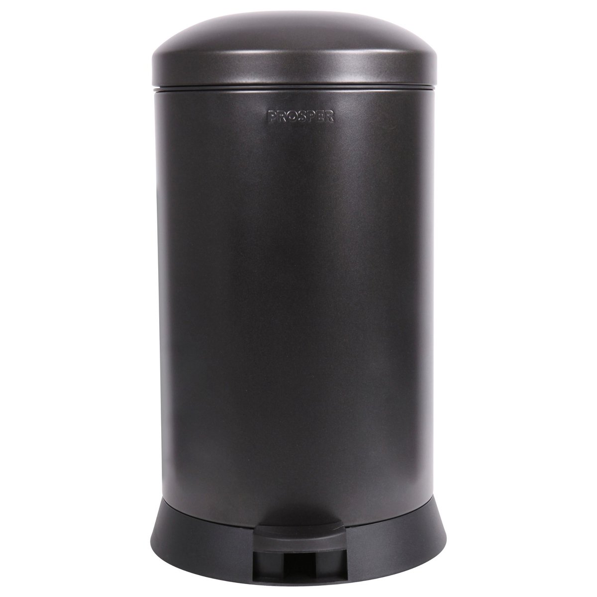 Poubelle cuisine à pédale 20L Made in France BOHEME noir basalte, PROSPER