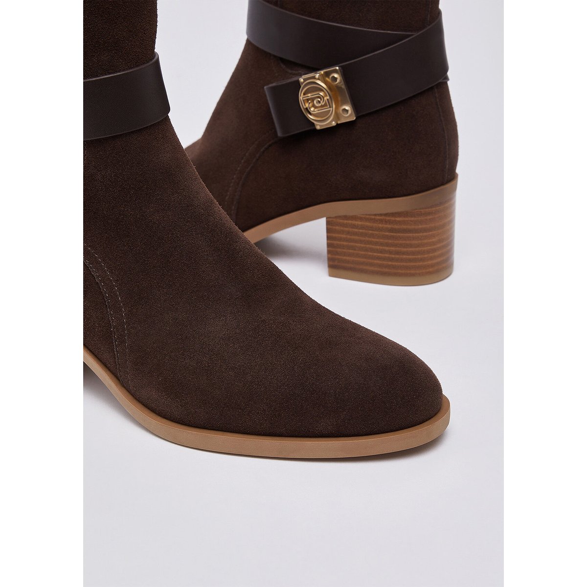 Bottines en daim moka, LIU JO