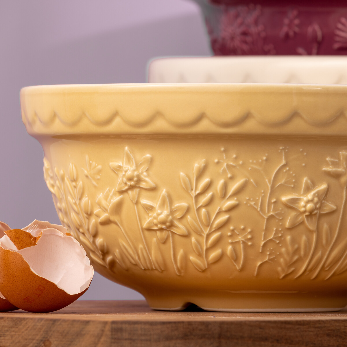 In The Meadow 21cm Daffodil Mixing Bowl yellow, MASON CASH