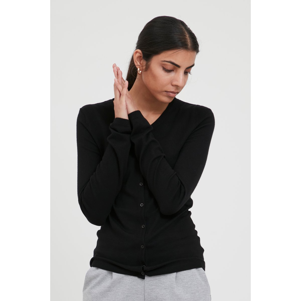 Long sleeve noir, ICHI