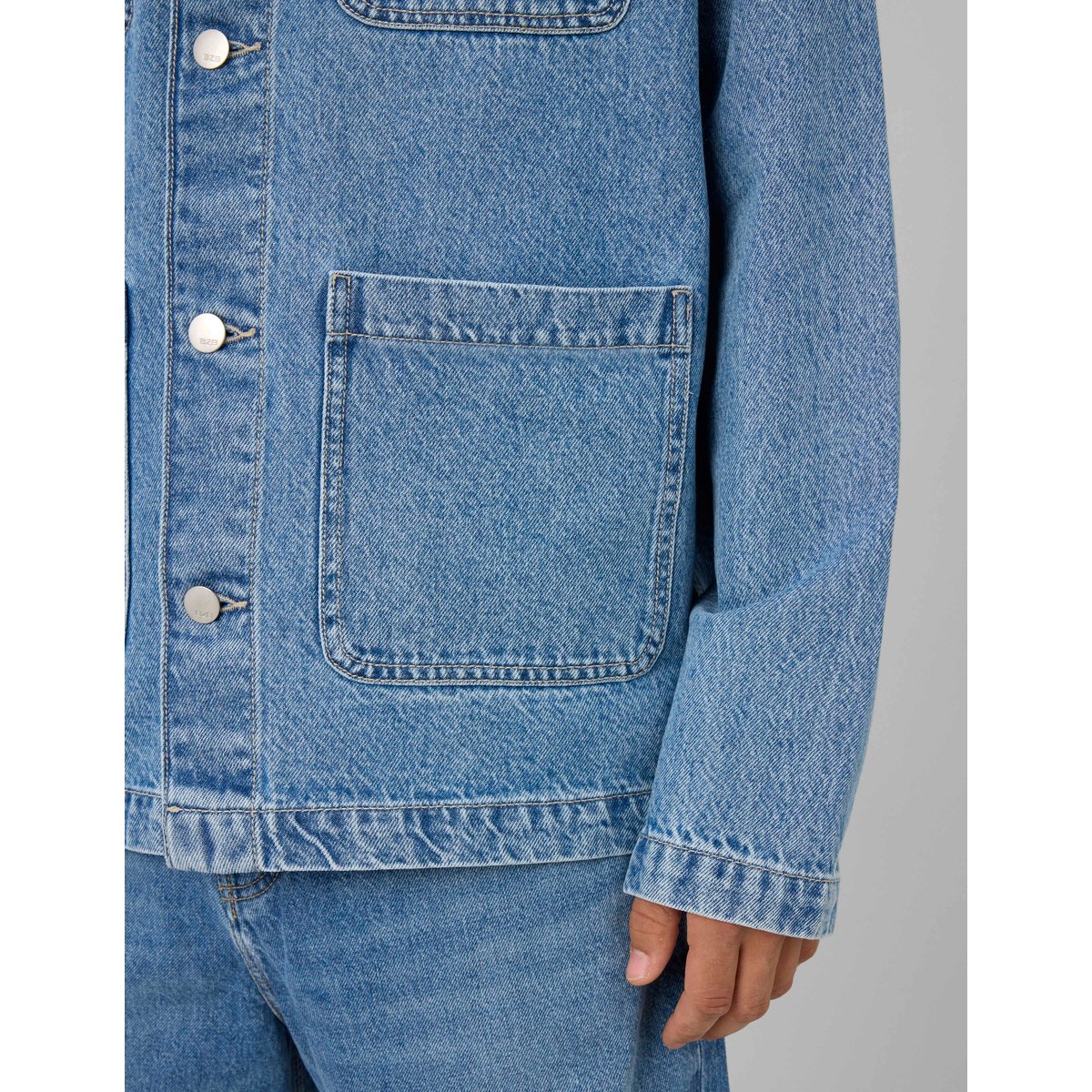 Veste en jean bleu moyen, BZB
